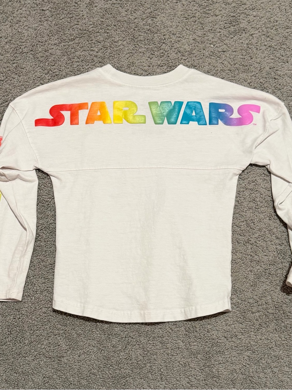 Disney spirit Jersey Pride Star Wars Long Sleeve Tee unisex